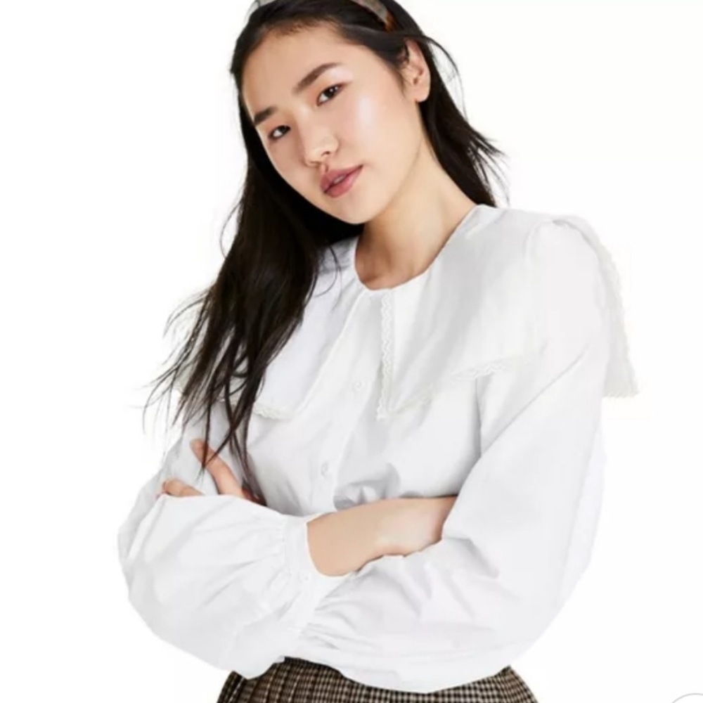 Sandy Liang X Target large collared blouse
